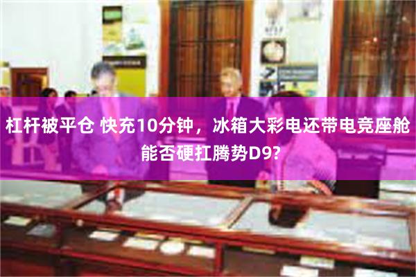 杠杆被平仓 快充10分钟，冰箱大彩电还带电竞座舱 能否硬扛腾势D9?